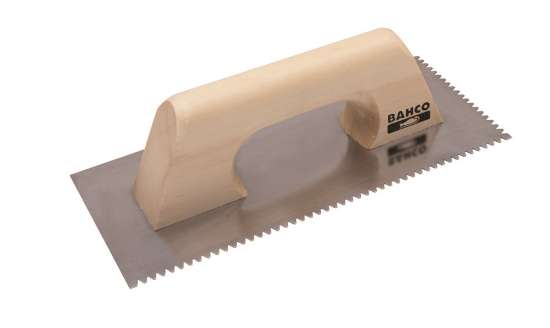 Afbeeldingen van Bahco troffel 115x270mm schuin getand (209027040)