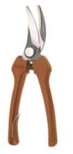 Afbeeldingen van Bahco fruit/bloemenschaar P123-19 190mm knipcapaciteit 10mm 30 stuks bulk