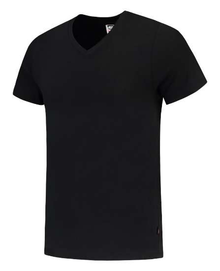 Afbeeldingen van Tricorp t-shirt v-hals TFV160 101005 Zwart S