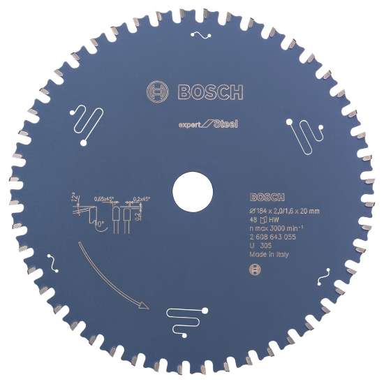 Afbeeldingen van Bosch Cirkelzaagblad Expert for Steel