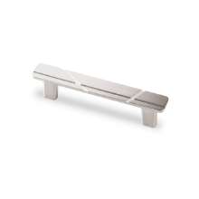 Afbeeldingen van Hettich Greep Celista, boorafstand 128, L 160 mm, B 25 mm, H 27 mm, roestvrij staal finish geborsteld