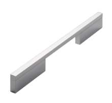 Afbeeldingen van Siro Meubelgreep metaal - boorafstand 128/224mm/L 252mm/H 29mm/B 10mm chroom glanzend 