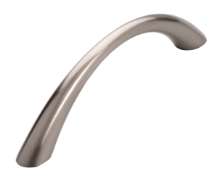 Afbeeldingen van Siro Meubelgreep metaal - boorafstand 96mm/L 113mm/H 27mm/B 11mm - RVS effect 