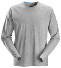 Afbeeldingen van Snickers shirt lange mouwen 2410-2800 maat XXXL gemeleerd grijs