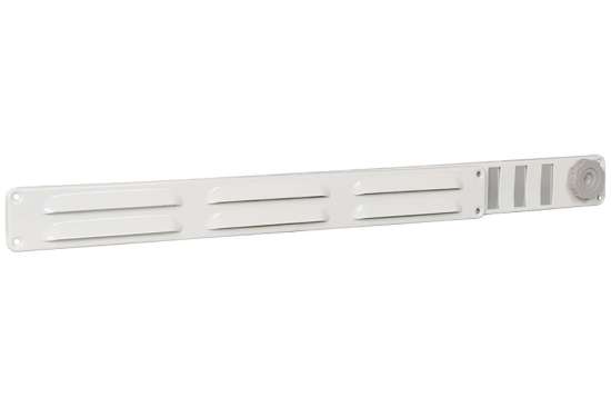 Afbeeldingen van Ventilatieset 370x40mm wit 