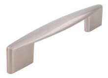 Afbeeldingen van Siro Meubelgreep metaal - boorafstand 96/128mm/L 151mm/H 30mm/B 20mm - RVS effect 
