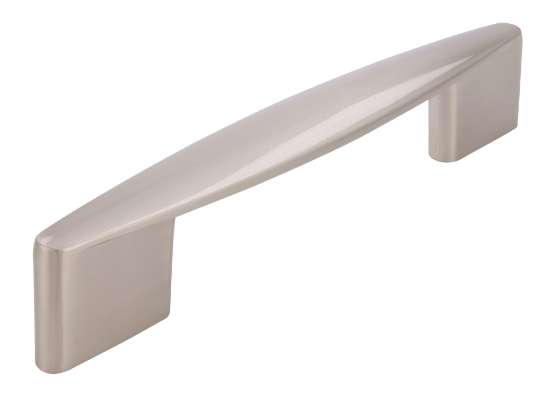 Afbeeldingen van Siro Meubelgreep metaal - boorafstand 96/128mm/L 151mm/H 30mm/B 20mm - RVS effect 