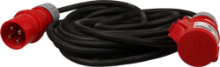Afbeeldingen van Kelfort Verlengsnoer - 4x2.5mm 10 meter - CEE stekker 32A 