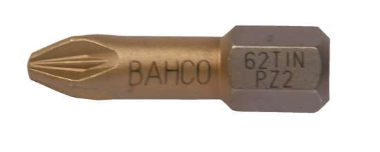 Afbeeldingen van Bahco 62TIN/PZ bit 25mm 1/4 blister a 10
