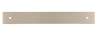 Afbeeldingen van Siro Onderplaat metaal - boorafstand 160mm/L 190mm/H 2mm/B 25mm mat RVS effect 