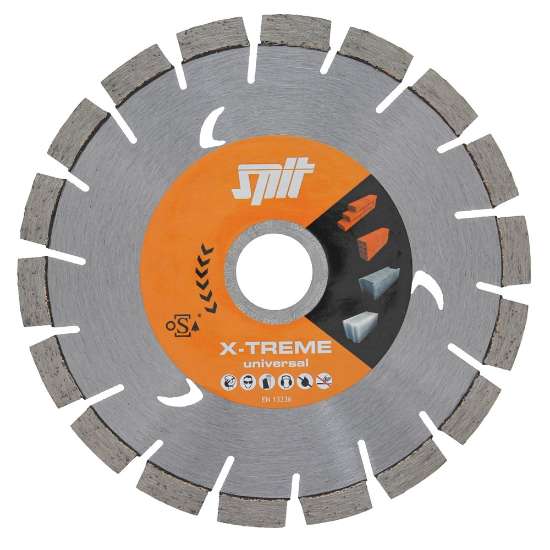 Afbeeldingen van Spit diamantdroogzaag D60 - Ø140/22.2mm - per 2 stuks 