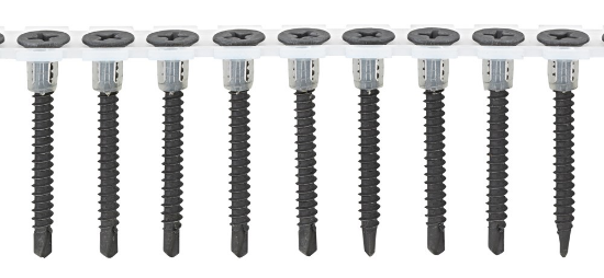 Afbeeldingen van Spax gipsplaatschroef Gix-D - Ø3,5x35mm PH2 - trompetkop gefosfateerd 1000 stuks op rol 