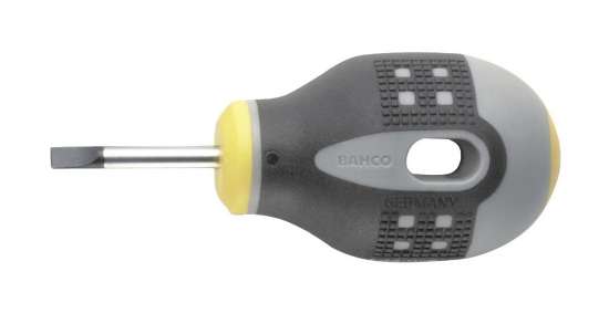 Afbeeldingen van Bahco stubby gleufschroevendraaier ergonomisch 5,5mm (BE-8350)