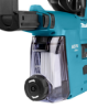 Afbeeldingen van Makita Combihamer met stofafzuiging DHR242RTJW - 18v 2x 5,0Ah li-on accu - inclusief snellader in Mbox 