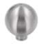Afbeeldingen van Siro Meubelknop metaal - L 28mm/H 33mm/B 28mm RVS 