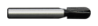 Afbeeldingen van Makita holprofielfrees - Ø6,4x12,7mm radius 3,2mm - schacht Ø6mm 2 beitels