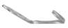 Afbeeldingen van Siro Kapstokhaak metaal - boorafstand 32mm/L 147mm/H 43mm/B 94mm - chroom glanzend 