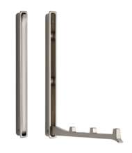 Afbeeldingen van Siro Wasdroger metaal - boorafstand 64mm/L 177mm/H 19mm/B 13mm RVS effect 