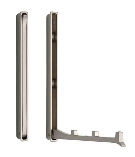 Afbeeldingen van Siro Wasdroger metaal - boorafstand 64mm/L 177mm/H 19mm/B 13mm RVS effect 