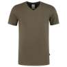 Afbeeldingen van Tricorp T-Shirt V hals Slim fit 101005 Army 5XL