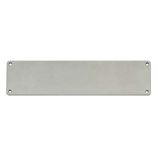 Afbeeldingen van INTERSTEEL Deurplaat 80 mm x 475 mm rvs geborsteld 4751