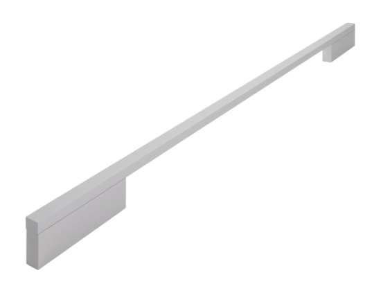 Afbeeldingen van Siro Meubelgreep metaal - boorafstand 384/480mm/L 508mm/H 29mm/B 10mm mat aluminium 