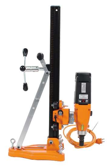 Afbeeldingen van Spit diamantboormachine SD160 met statief Trix 160p - in gereedschap koffer 