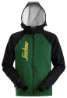 Afbeeldingen van Hoodie met logo en rits