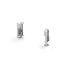 Afbeeldingen van Hettich Eindkap Spira, L 11 mm, H 43 mm, Aluminiumkleurig