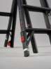 Afbeeldingen van Altrex vouwladder Velocity Black Pro - 4x6 sporten - 7.68 meter werkhoogte