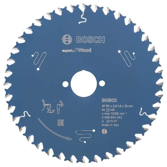 Afbeeldingen van Bosch Cirkelzaagblad Expert for Wood