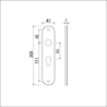 Afbeeldingen van Ami Langschild blind F-1 200/1/7