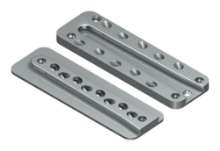 Afbeeldingen van GB blinde houtverbinding - 250x80x18mm 100x280mm - aluminium