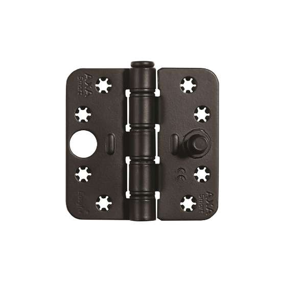 Afbeeldingen van Axa Veiligheids glijlager scharnier - 3mm 89x89 - rondhoek 