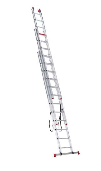 Afbeeldingen van Aluminium ladder - 3-delig reform