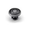 Afbeeldingen van Hettich Knop Essa, H 25 mm, ø 32 mm, tinkleurig antiek