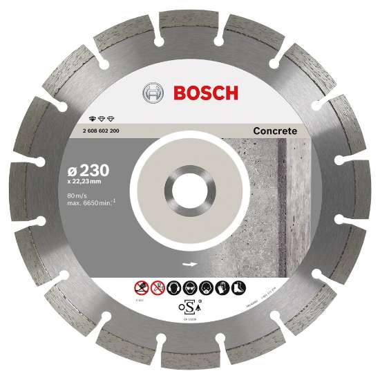 Afbeeldingen van Bosch Diamantdoorslijpschijf Standard for Concrete