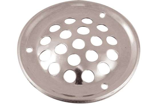 Afbeeldingen van RVS rooster Ø52mm