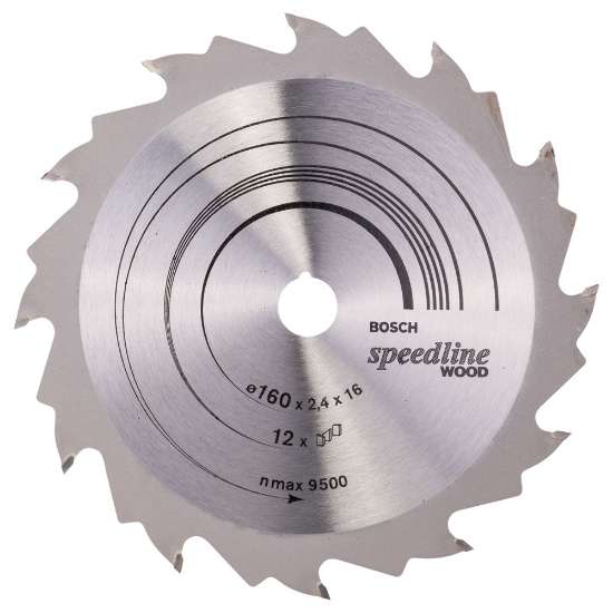 Afbeeldingen van Bosch Cirkelzaagblad Speedline Wood