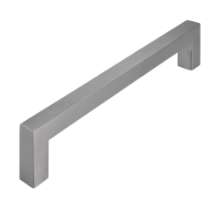 Afbeeldingen van Siro Meubelgreep metaal - boorafstand 160mm/L 172mm/H 35mm/B 12mm RVS 