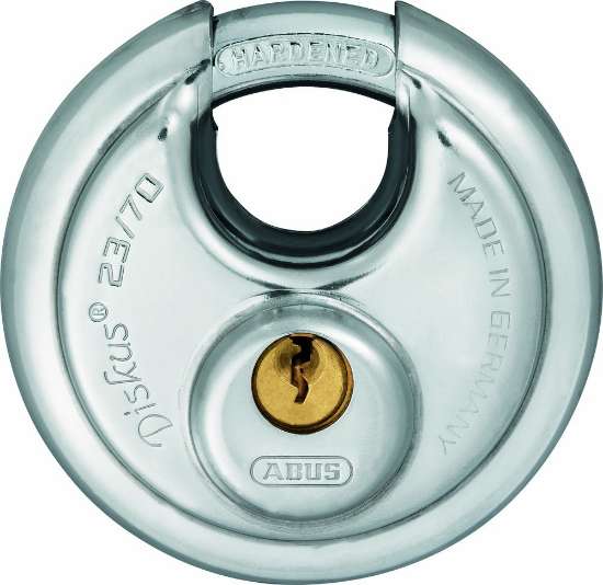 Afbeeldingen van Abus diskus hangslot 70mm  23/70