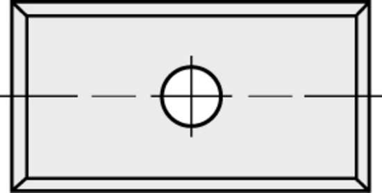 Afbeeldingen van Keermes HW 4-zijdig (10st.)