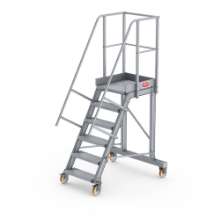 Afbeeldingen van Altrex bordestrap - 6 treden - 60 graden hellingshoek 