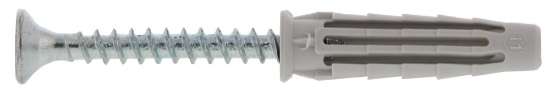 Afbeeldingen van Spit Universele plug Pro6 - 6x30mm - met schroef 