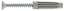 Afbeeldingen van Spit Universele plug Pro6 - 6x30mm - met schroef 
