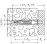 Afbeeldingen van Fischer UX 10x60 universeelplug