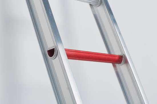Afbeeldingen van Bouwladder - aluminium ladder - enkel