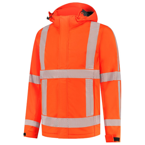 Afbeeldingen van Tricorp softshell RWS Revisible - maat 4XL - fluor oranje 
