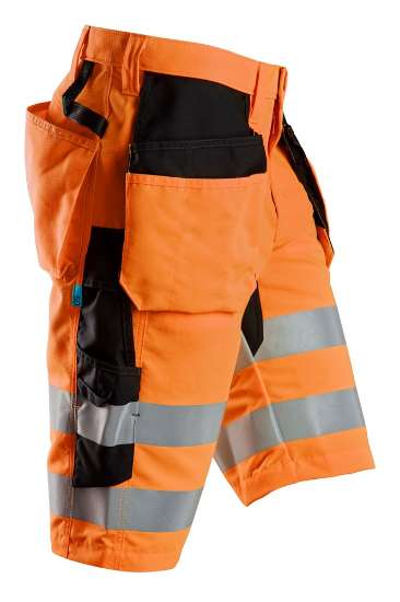 Afbeeldingen van LiteWork, High-Vis Korte Broek+ met Holsterzakken Klasse 1