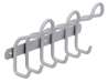 Afbeeldingen van Siro Haaklijst metaal - boorafstand 2x130mm/L 300mm/H 83mm/B 145mm - aluminium 